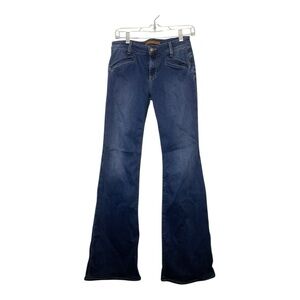 Womens Joe’s The Mustang Flare front small pockets jeans, size 28